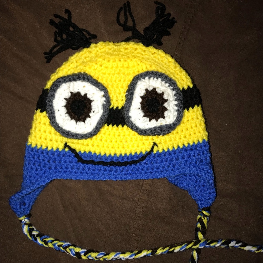 Crochet Minion Toboggan